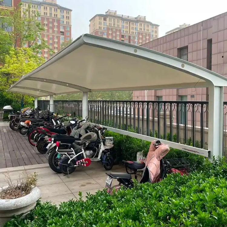 西乡县膜结构电动车棚